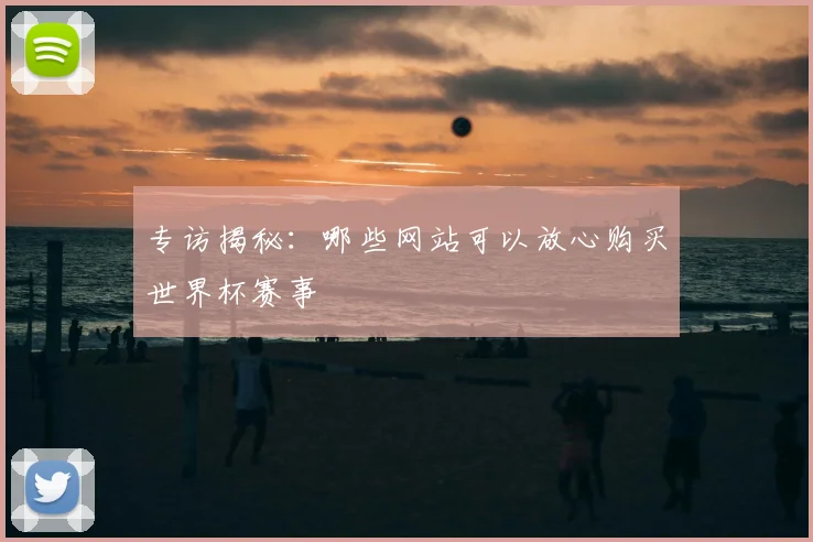 专访揭秘:哪些网站可以放心购买世界杯赛事