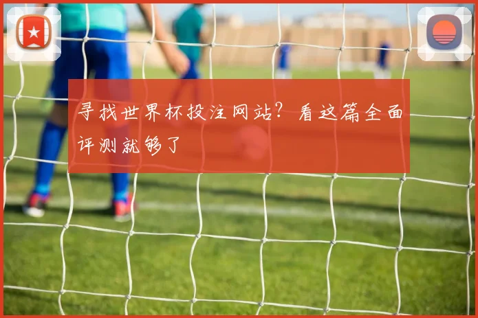 寻找世界杯投注网站？看这篇全面评测就够了